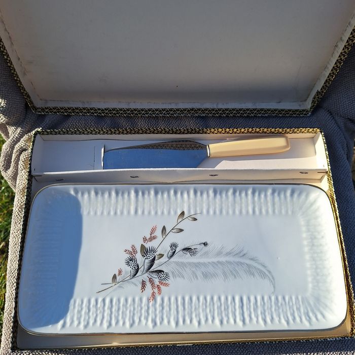 Zestaw deserowy Patera +Nóż Limoges