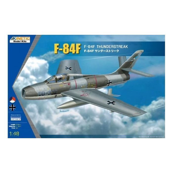 Kinetic 48068 F-84F Thunderstreak 1/48 model do sklejania