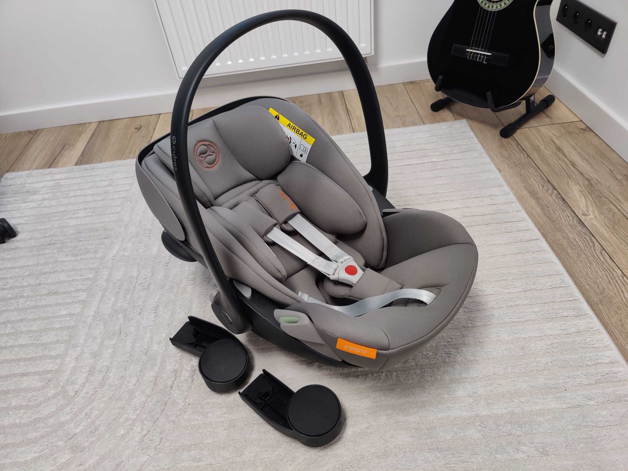 CYBEX CLOUD G Szary Lava Grey + adaptery