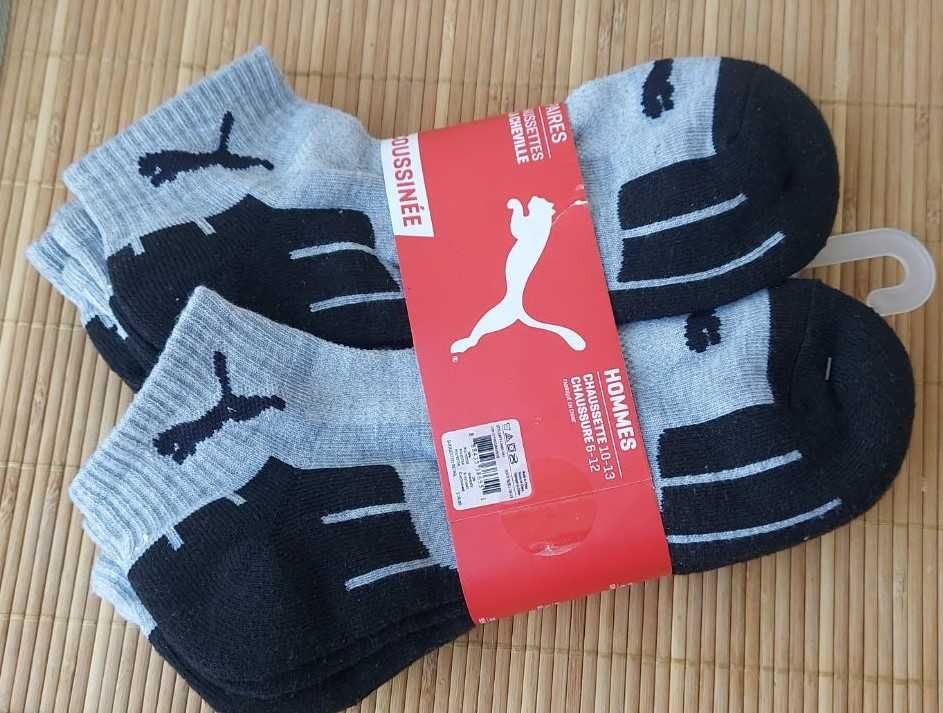 Шкарпетки носки короткие PUMA, 3-6 пар, р. 41-45 (10-13 US), оригинал