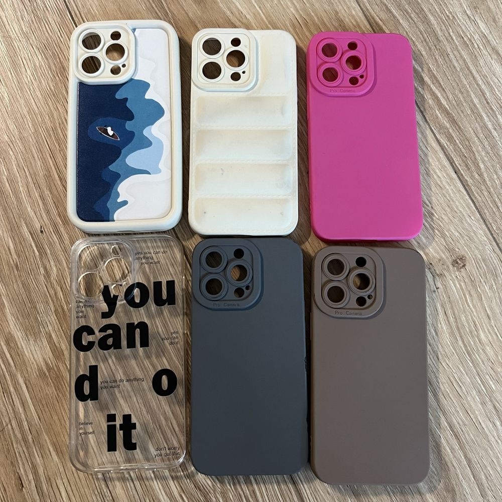 zestaw case obudowy shein beż szary róż brąz modne iphone 13 pro