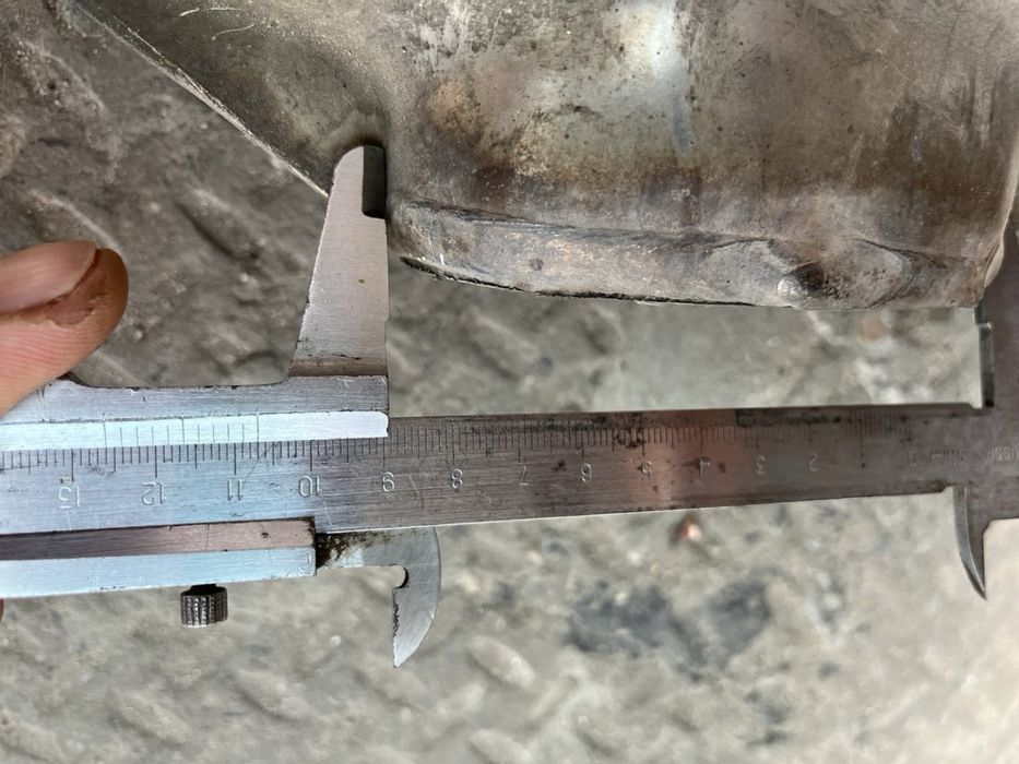 Резонатор, труба, bmw f10, Дизель