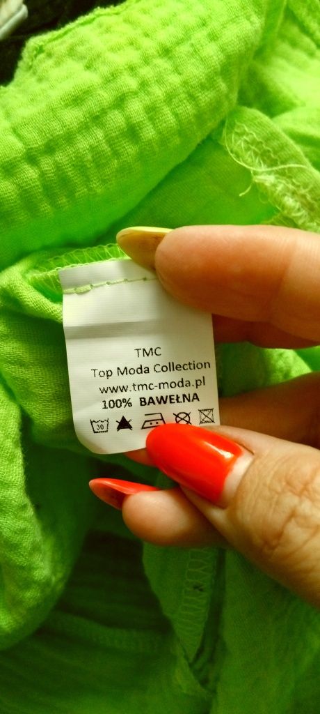 Bluzka muślinowa Top Moda rozm. XS-S