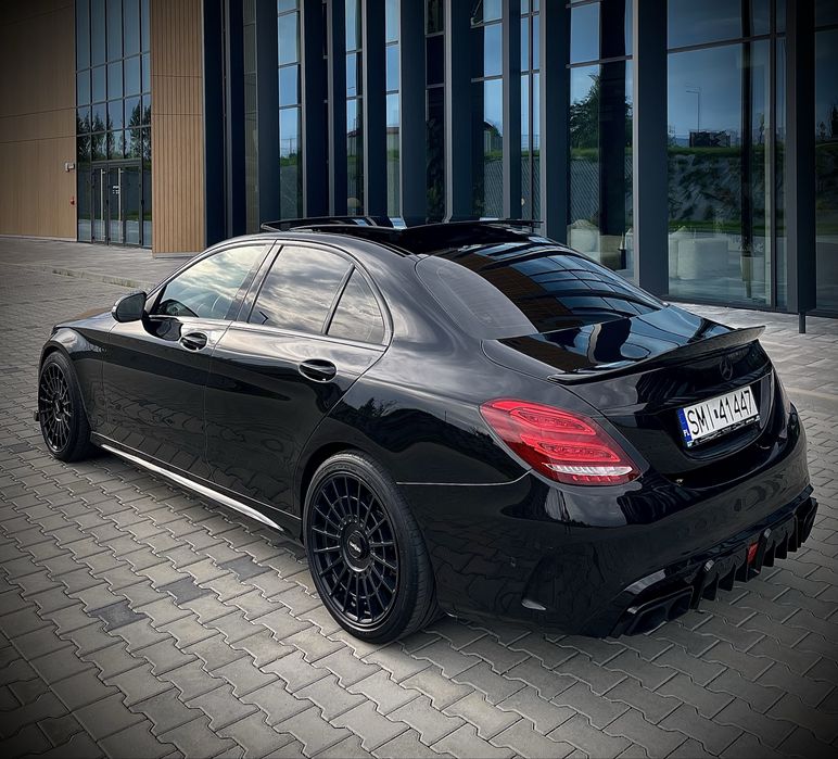 Mercedes Benz C klasa W205 AMG 220D 2016r 7G Tronic Automat Łopatki