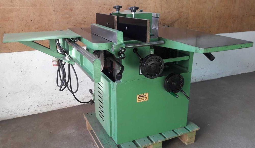 4w1 wieloczynnościowa Yakoruda KP-321: grubościówka, noże 3x33cm 400V