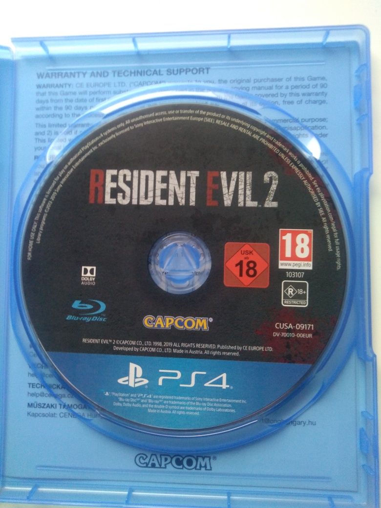 Resident Evil 2 PS4 PS5