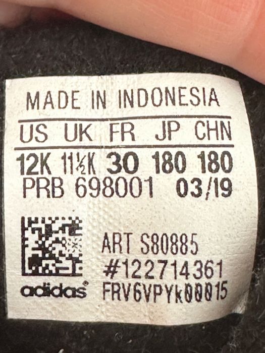 Adidas Terrex snow boots, size 30