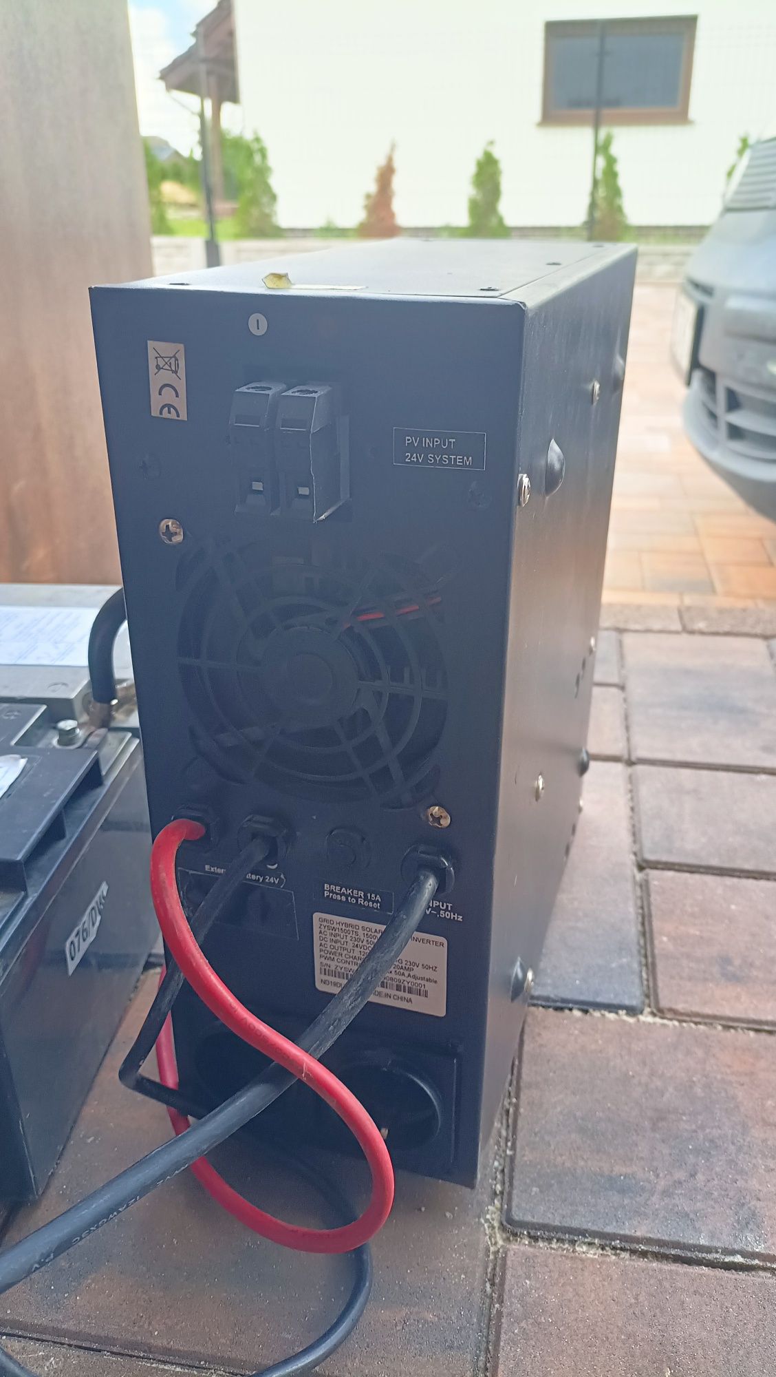 UPS inwerter solarny 1 ,5kVA/1200W PWM 24v falownik zasilanie awaryjne