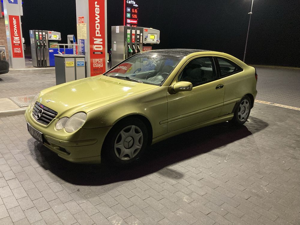 Mercedes W203 SportCoupe 2.0 kompressor Automat LPG