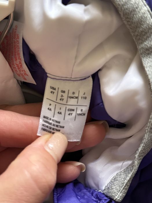 Куртка-плащ Reebok  на дівчинку