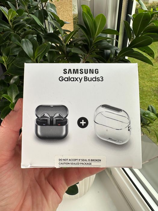 Słuchawki bezprzewodowe +etui  Samsung Galaxy Buds3 R630 szare