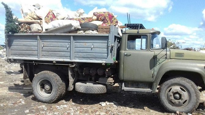 Вывоз строительного и домашнего бытового мусора на свалку. Грузчики