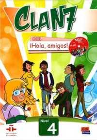 Clan 7 con Hola amigos 4 podręcznik + kod - praca zbiorowa