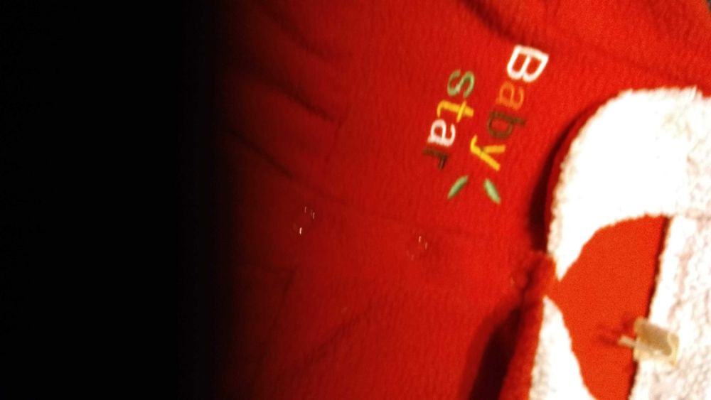 strój sukieneczka Mikołaja mikołajki 80 przebranie kostium