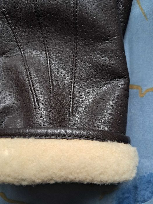 Продам шкіряні рукавички ( перчатки) розмір 7.5-8 нові