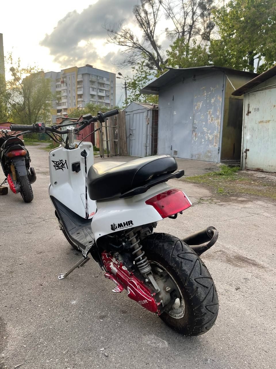 Yamaha bws після 2004(Mbk booster spirit(2008)