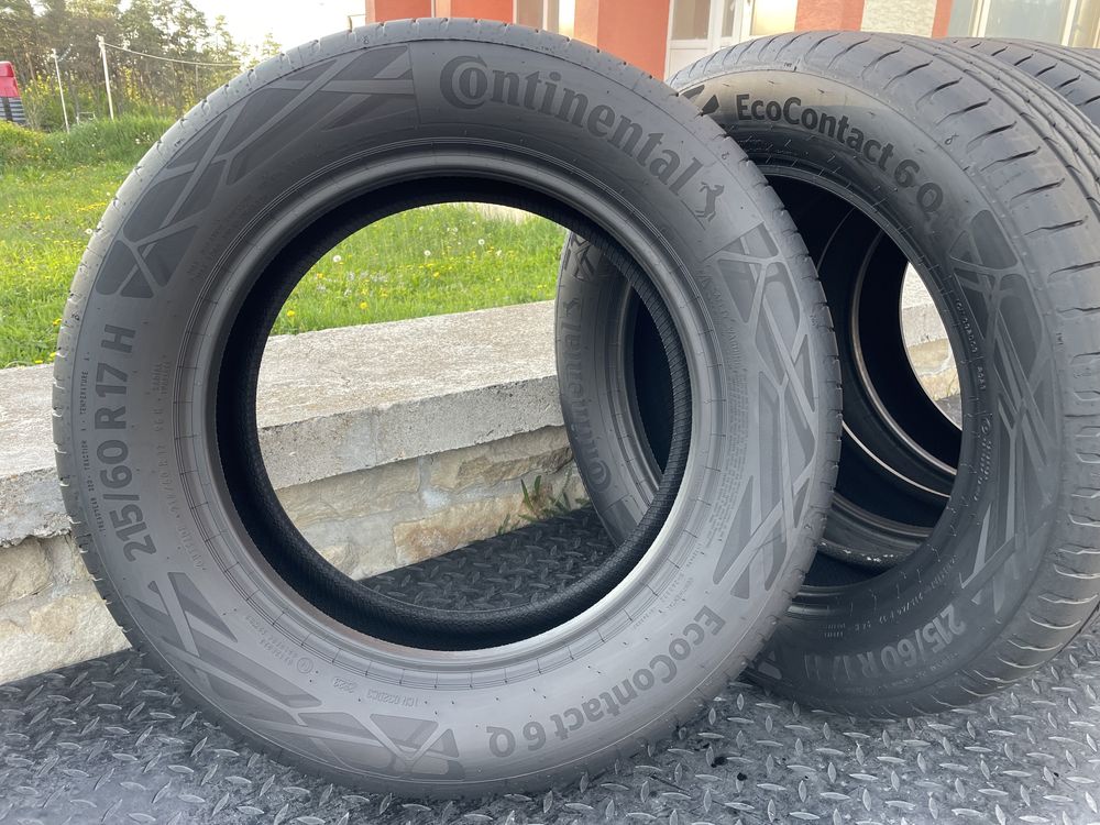 Нові шини Continental EcoContact 6 Q 215/60R17 2023р