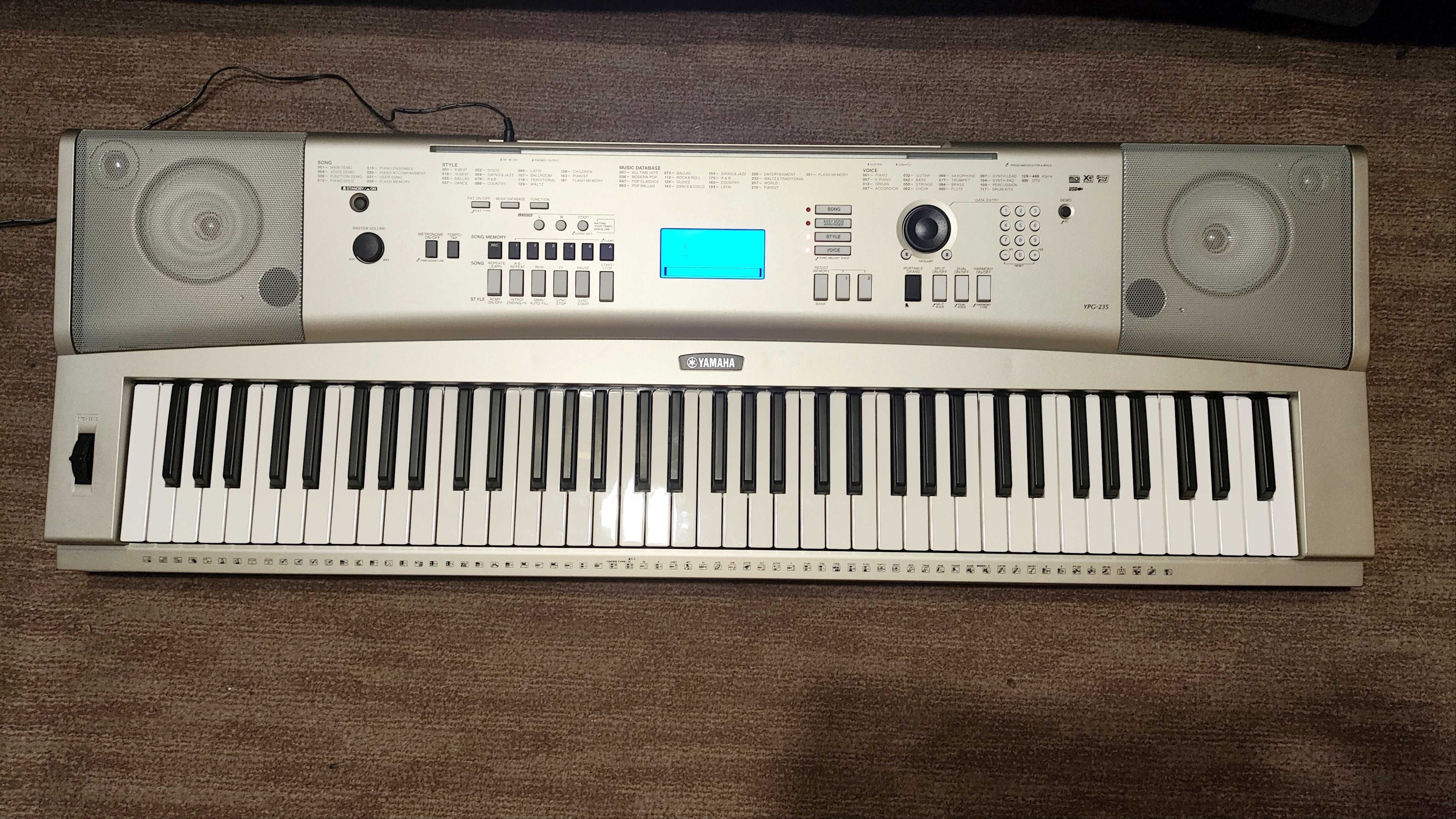 Yamaha dgx 230 ypt-235 синтезатор 76 клавіш краше casio wk .  Піаніно