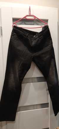 Spodnie męskie jeansy czarne