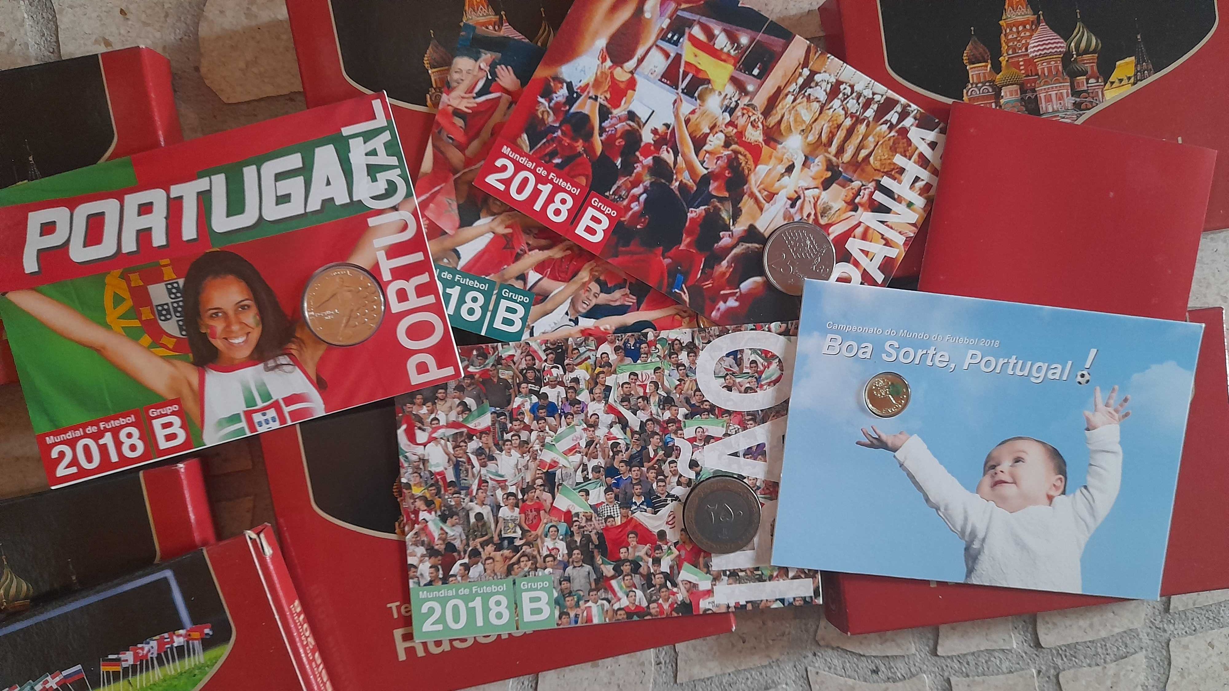 Coleção de moedas - Testemunhos do Mundial -  Rússia 2018