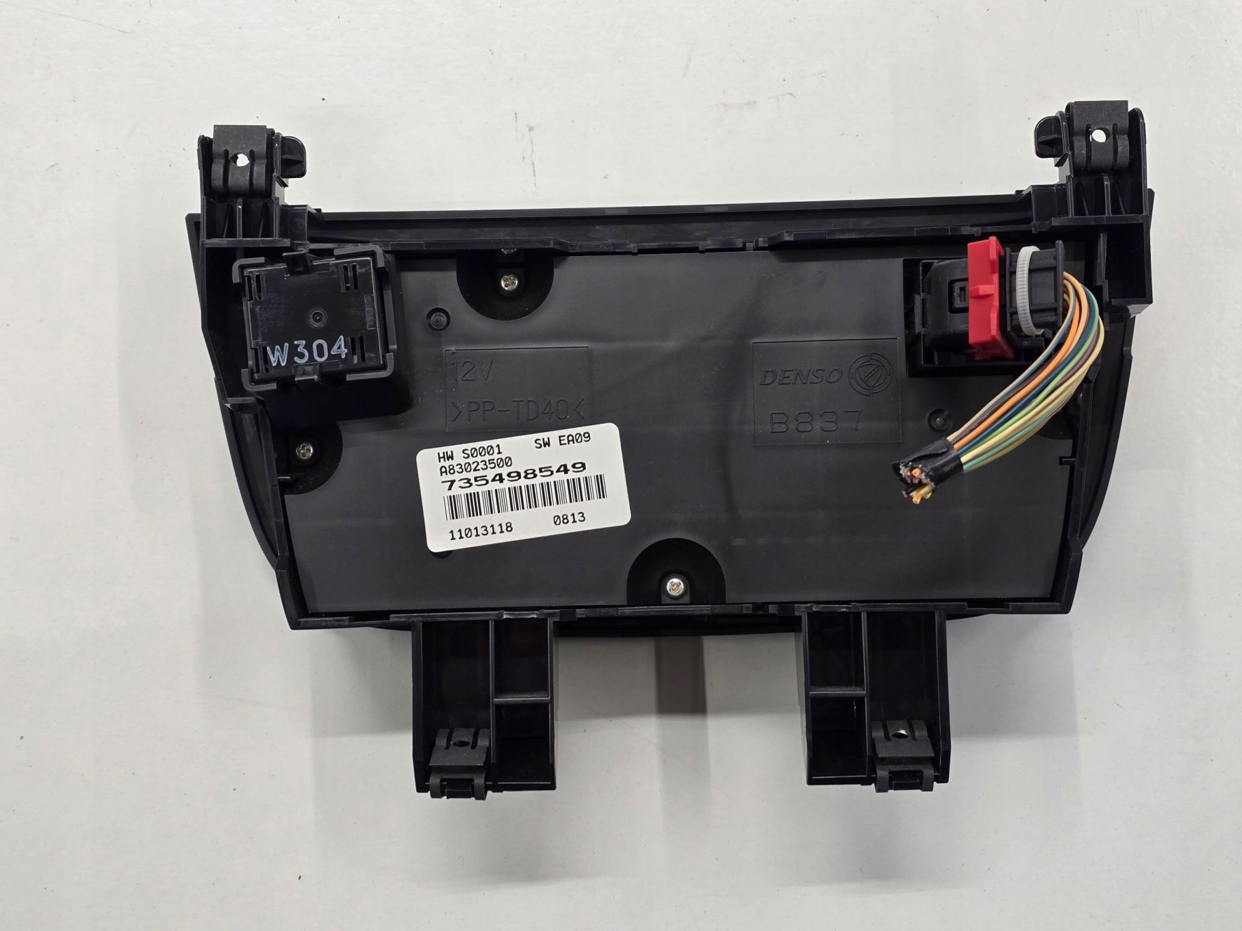 FIAT DOBLO II 13R PANEL KLIMATYZACJI 735498549