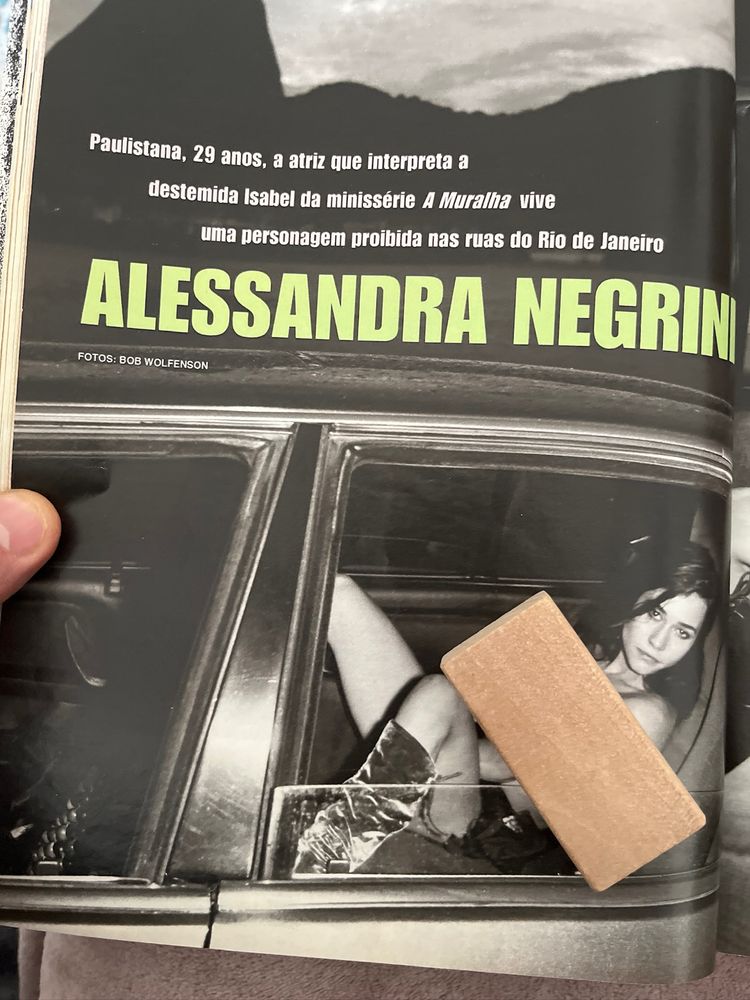 Revista playboy Alessandra Negrini
