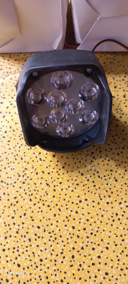 Додаткові Led фари для мотоцикла
