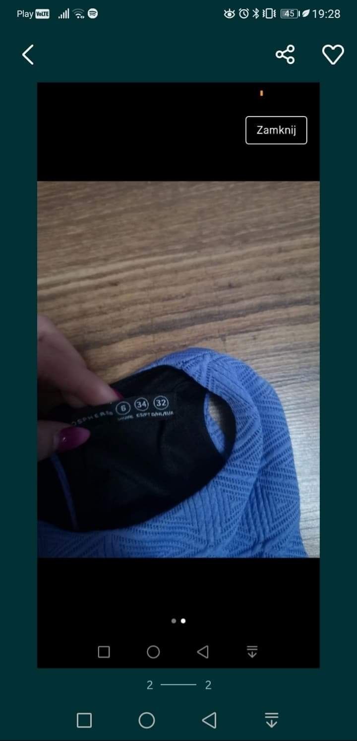 Sukienka midi XS