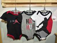 3 x body Air Jordan rozmiar 62-68