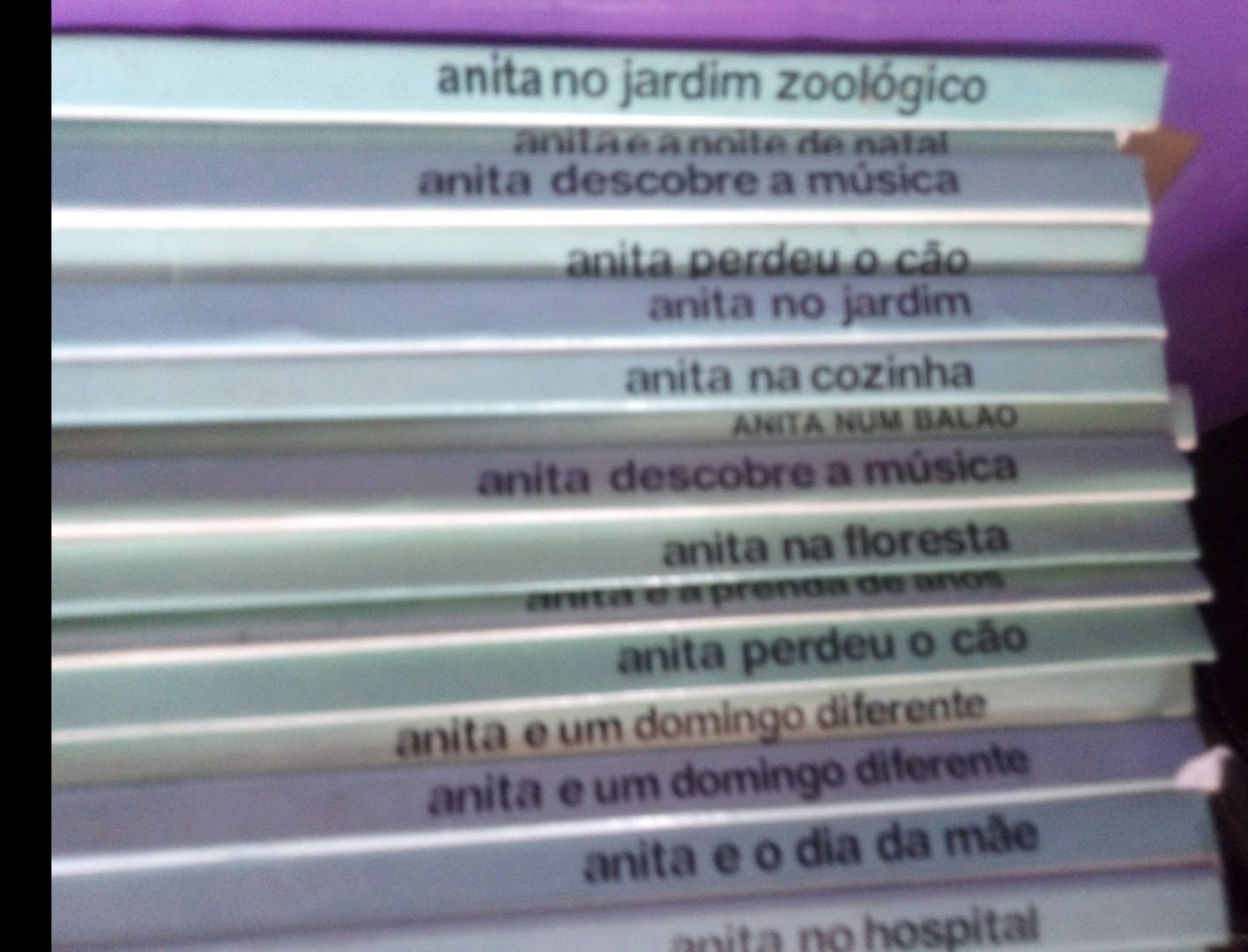 Anita livros vintage