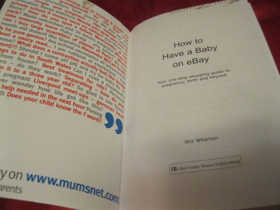книга на английском языке wiz wharton baby on ebay Your One‑Stop