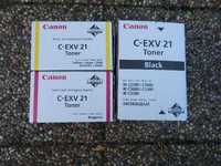 Canon C-EXV21 żółty, yellow- nowy, toner