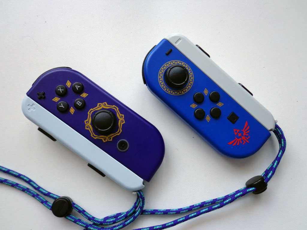 Joy-con Nintendo Switch Zelda Edition - Oryginalne - jak NOWE