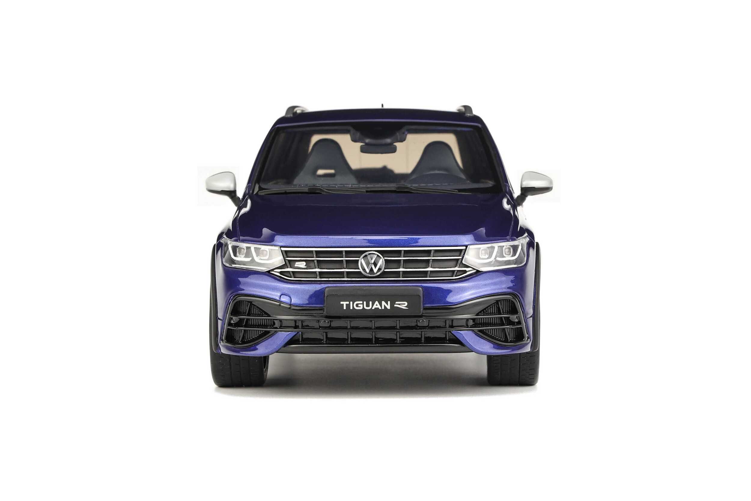 Model 1:18 Otto Volkswagen VW Tiguan R 2021 blue metallic OT423