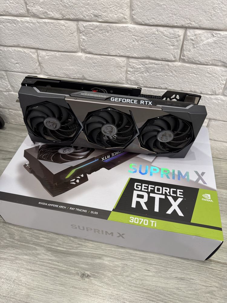 MSI Suprim X RTX 3070 Ti OC 8GB w idealnym stanie!