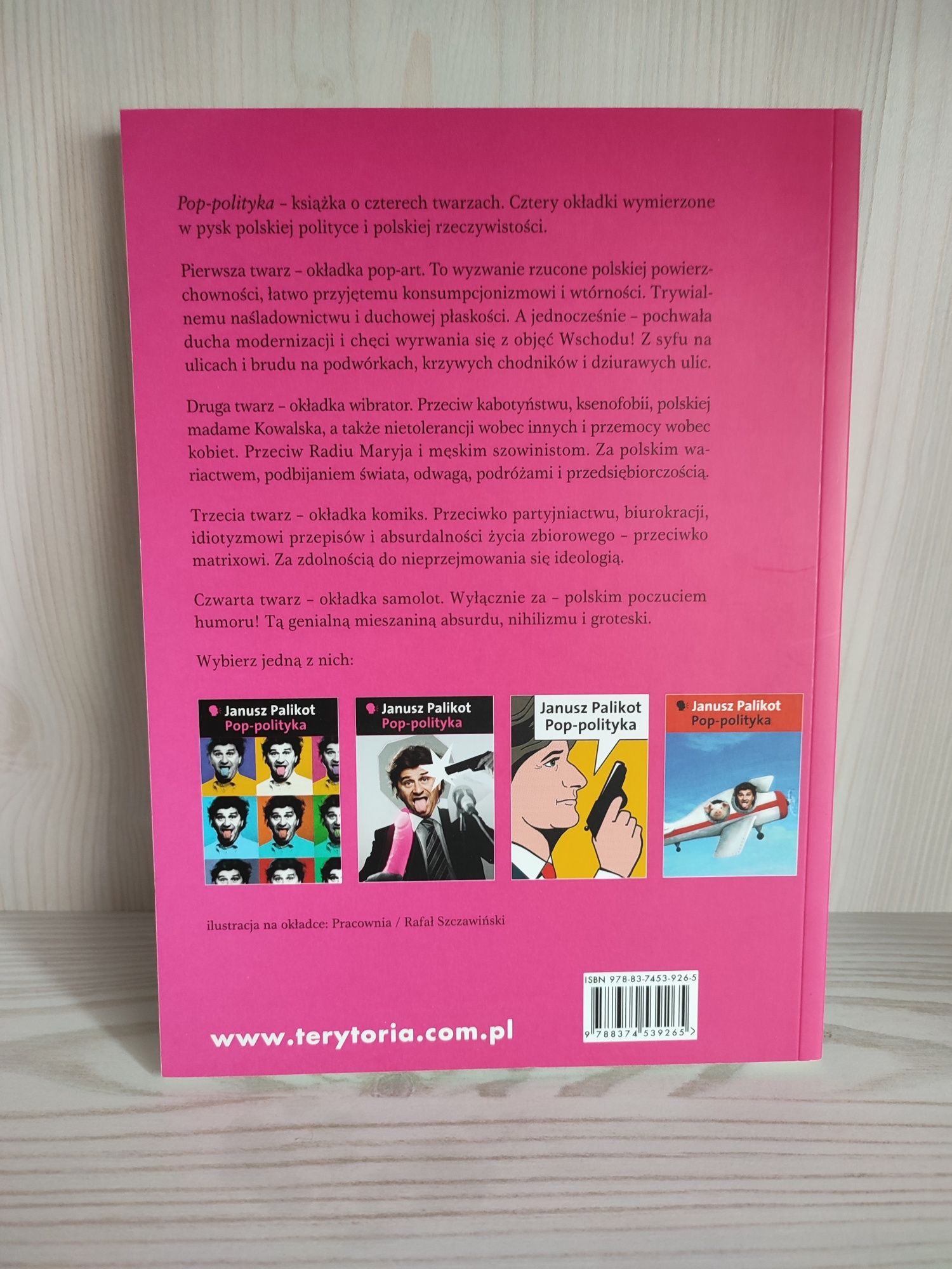 Janusz Palikot - Pop-polityka książka rarytas
