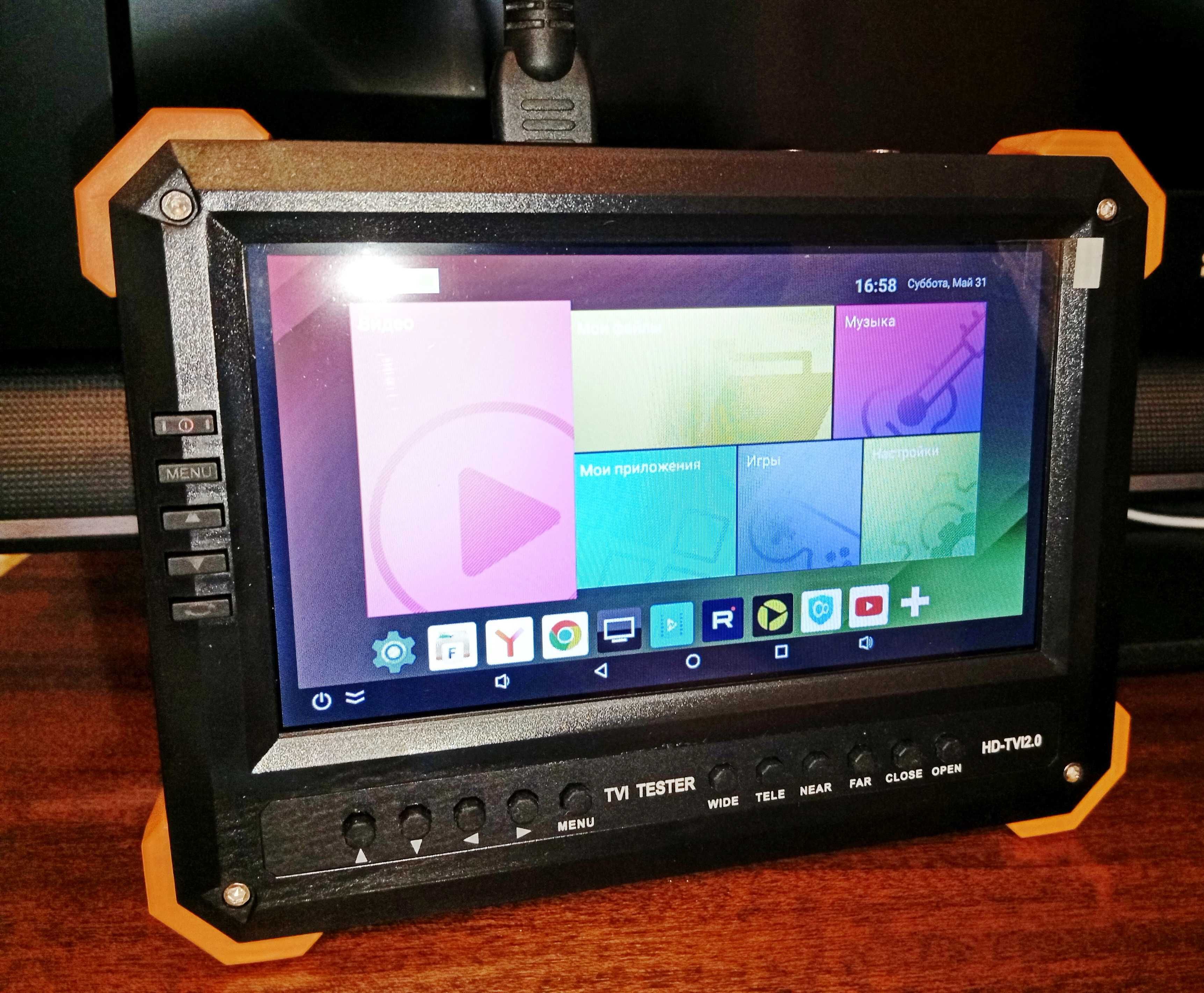 Видеотестер  Hikvision TVI Tester X41T