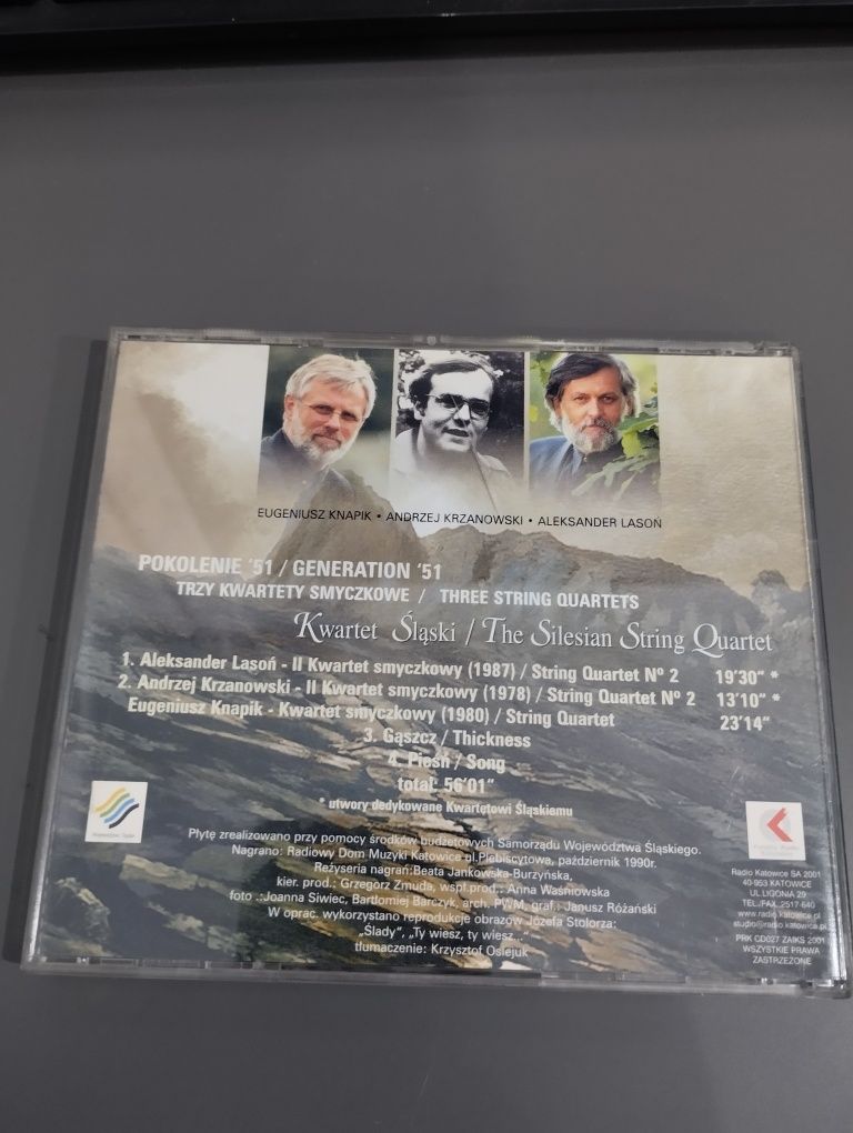 Pokolenie 51 kwartetem śląski płyta CD