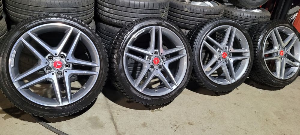 Oryginalne felgi 18 AMG opony zima  polecam