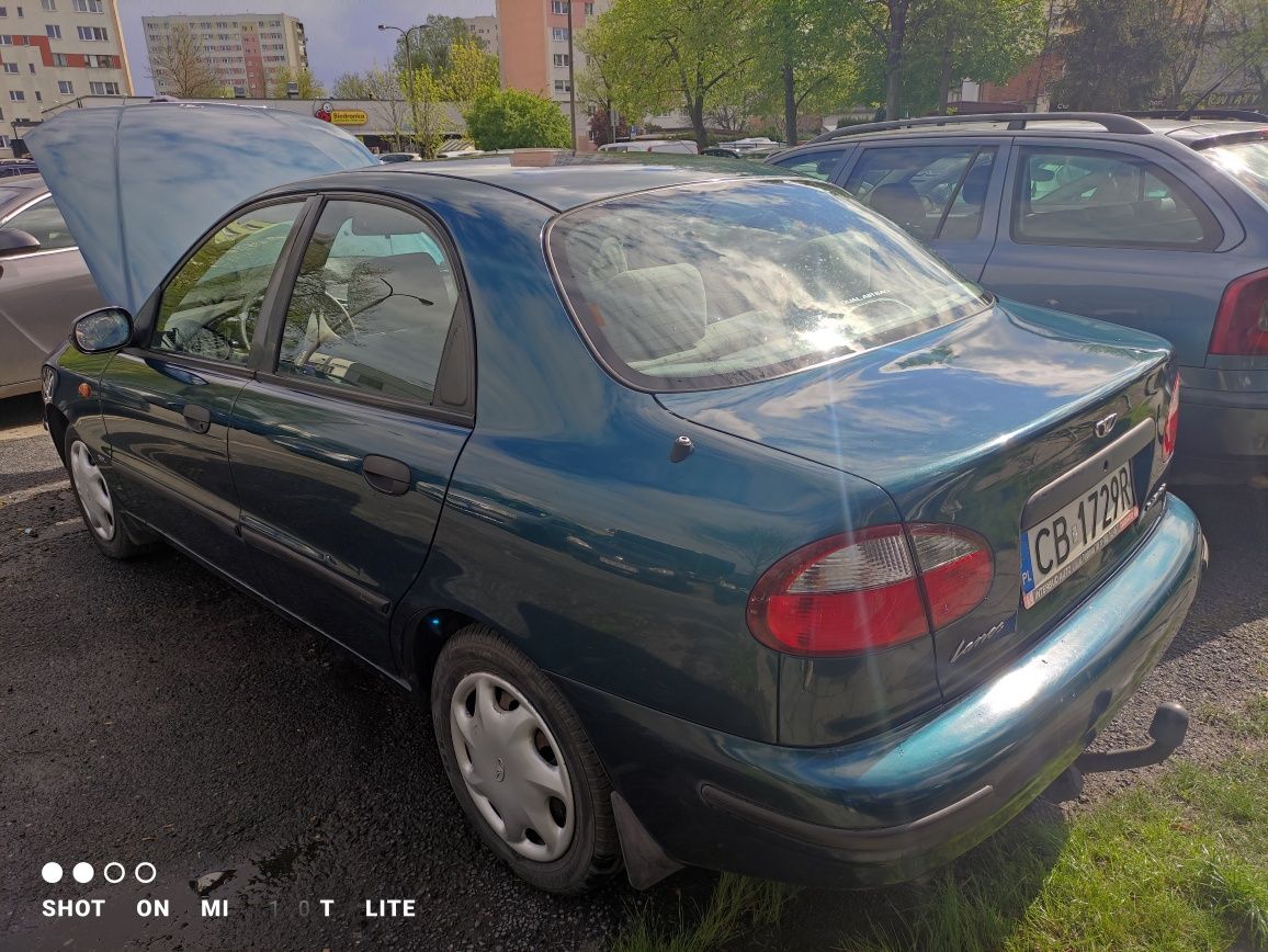 Daewoo Lanos klimatyzacja 2000 r 1.6 kat 60 tysięcy przebiegu