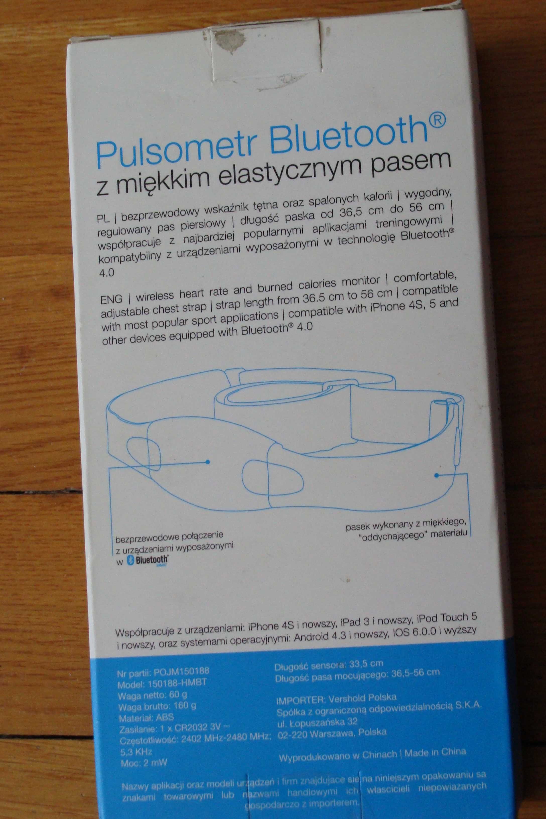 Opaska pulsometr Bluetooth 150188-HMBT