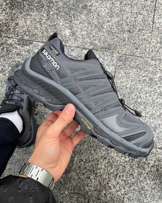 ‼️Оригинал Salomon XA Forces 'Grey' Gore-Tex темно серые кроссовки