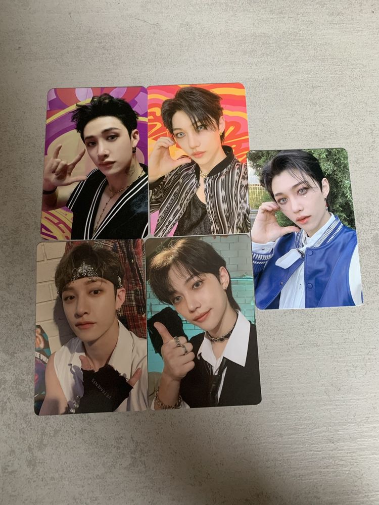 Stray Kids Maxident Photocards Pobs