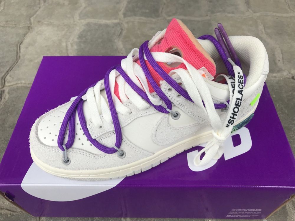 Nike Dunk Low Off-White Lot 15 42р.