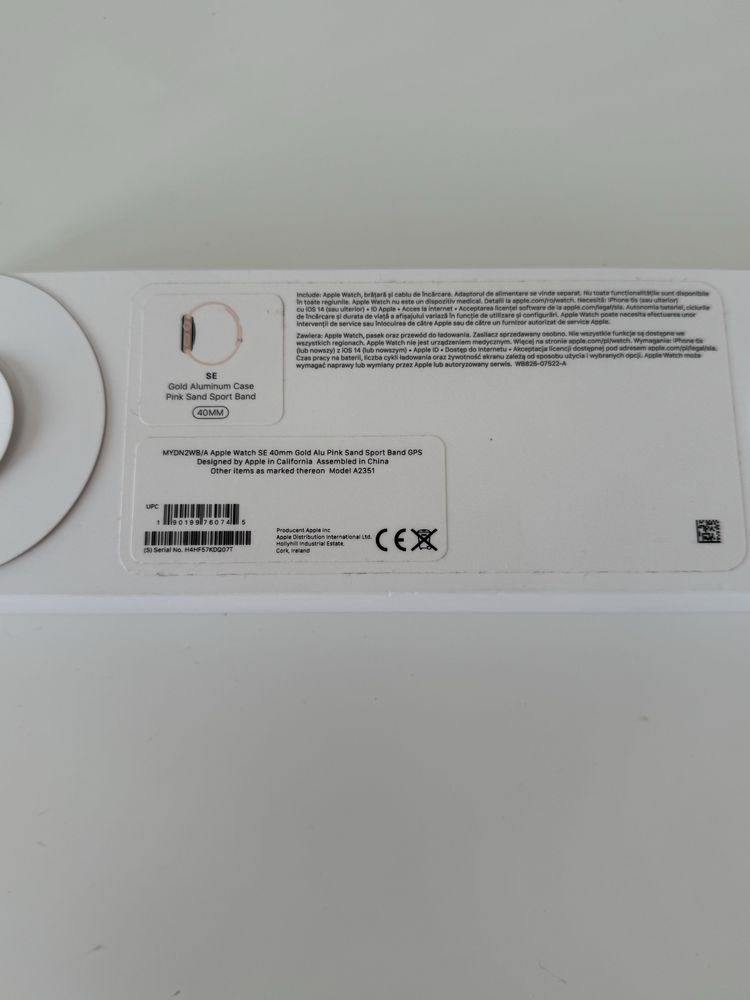 Apple Watch SE 40mm Gold