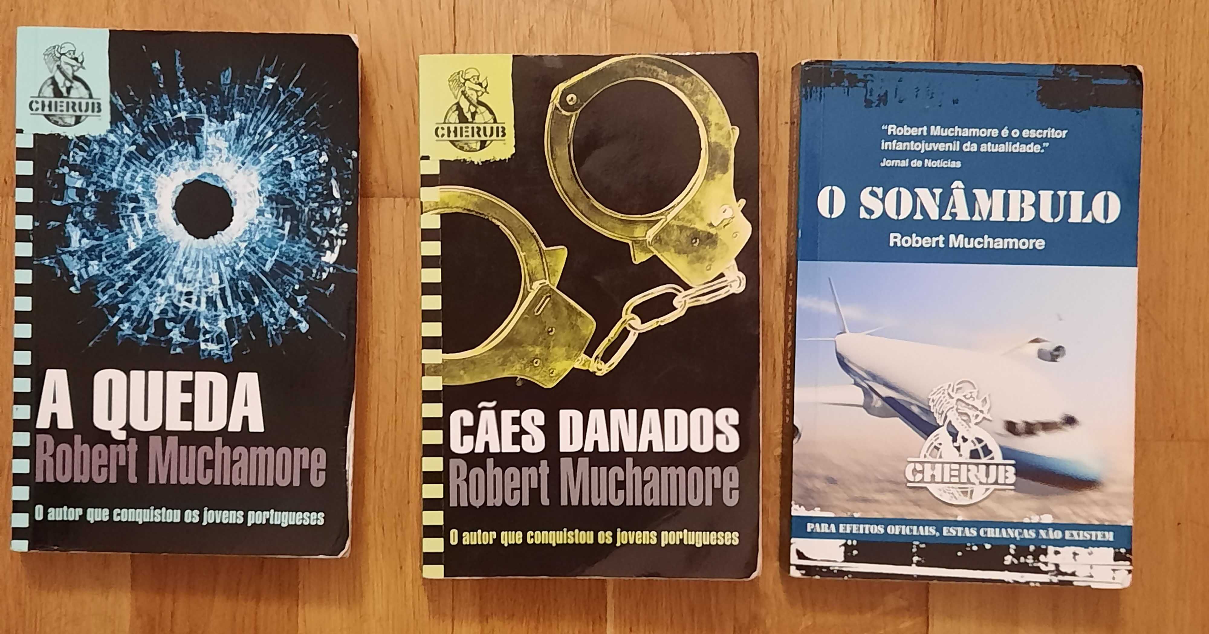 Coleção de livros da série "CHERUB"