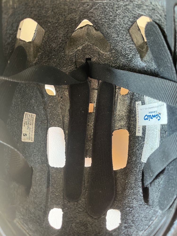 Kask na rower/rolki S