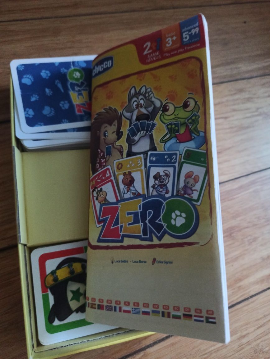 Gra karciana Chicco zero