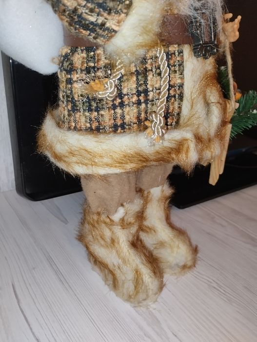 Санта Клаус, дед мороз, 43см , с колпаком 50, новый