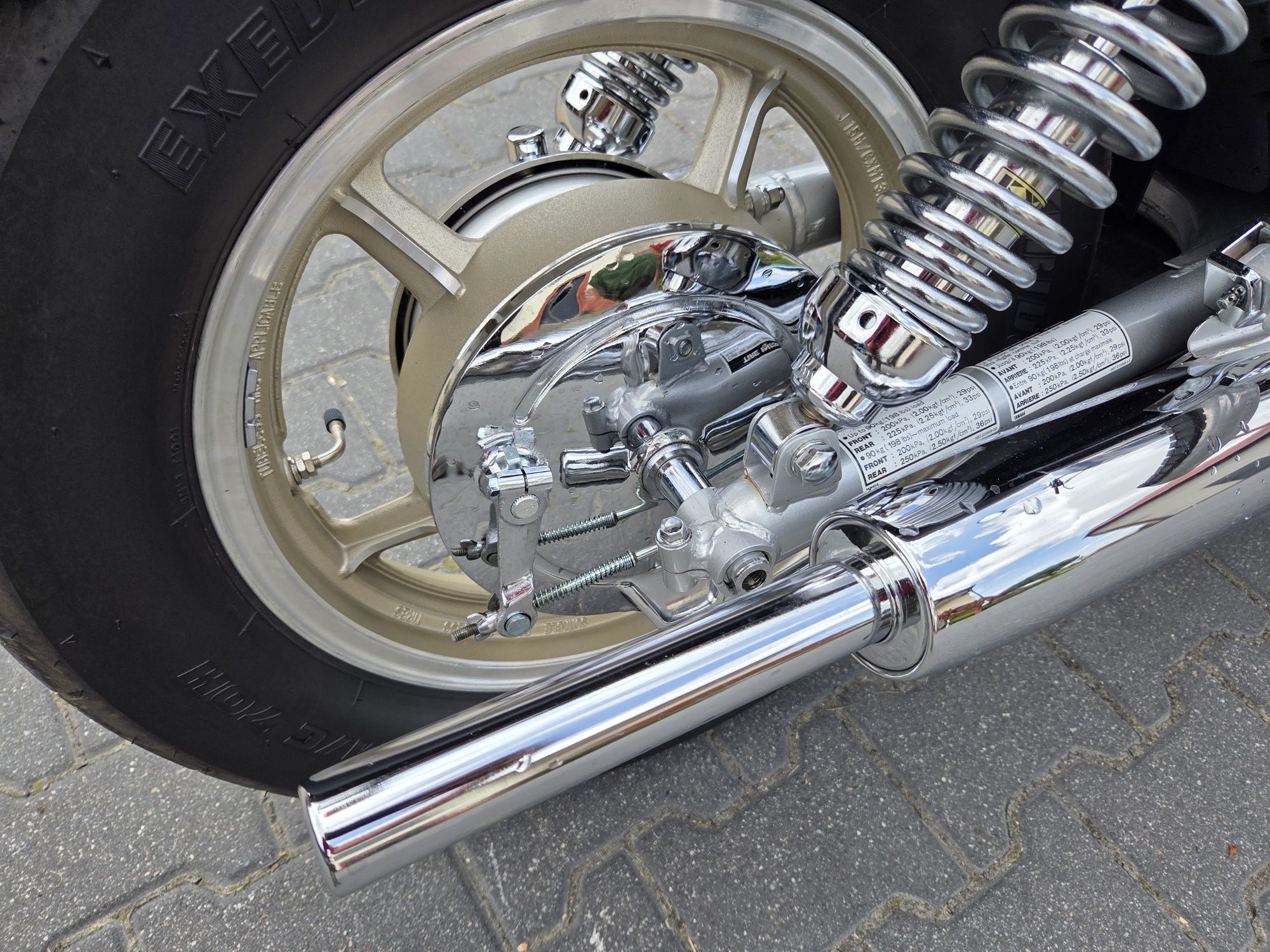 Motor Yamaha Virago 1100 przebieg 1400km